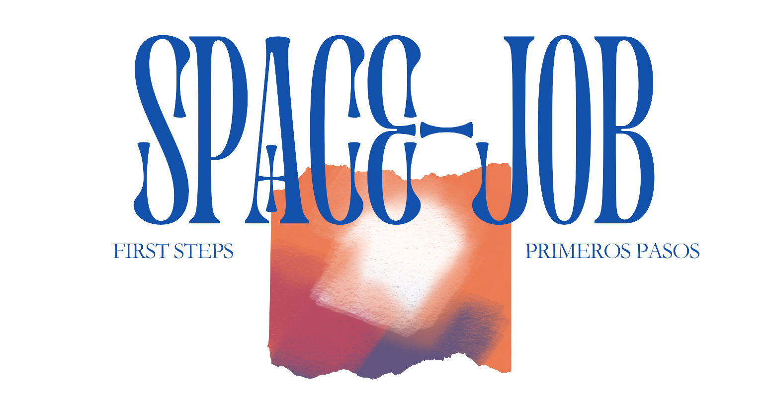 Póster de la marca de ropa Space-Job