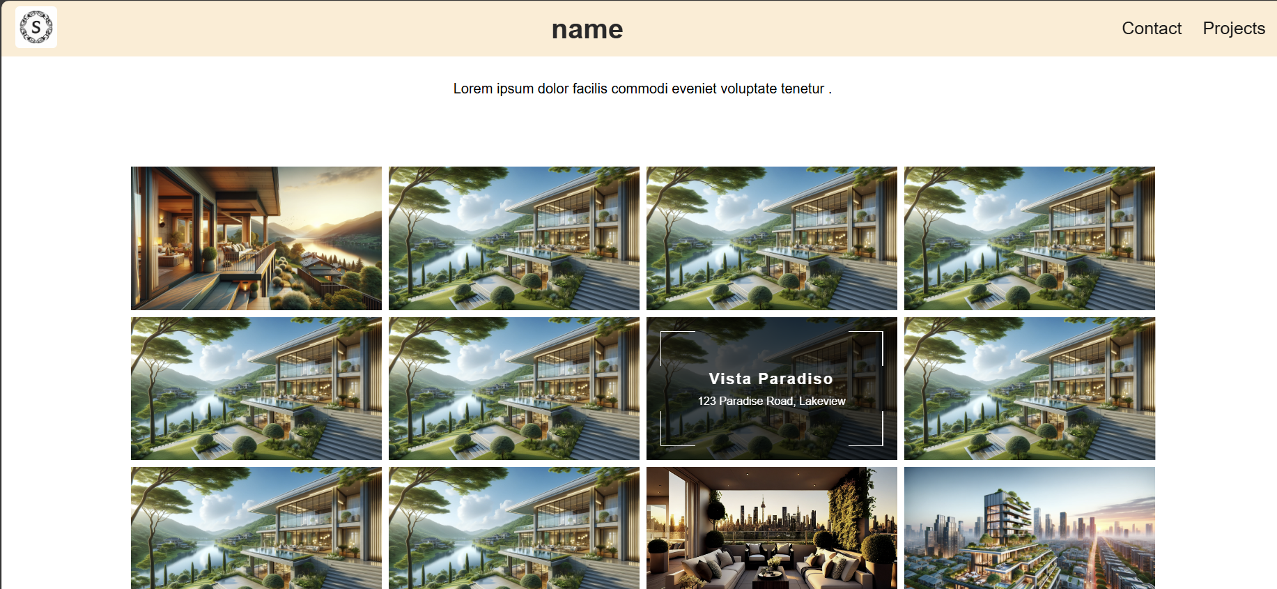 Photographer Portafolio Preview