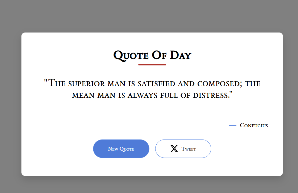 Quote Generator Preview